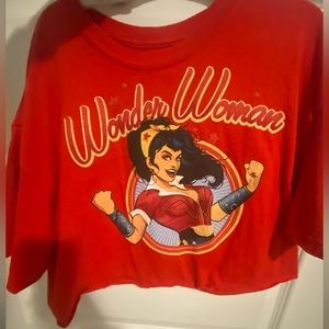 Wonder woman crop top large
